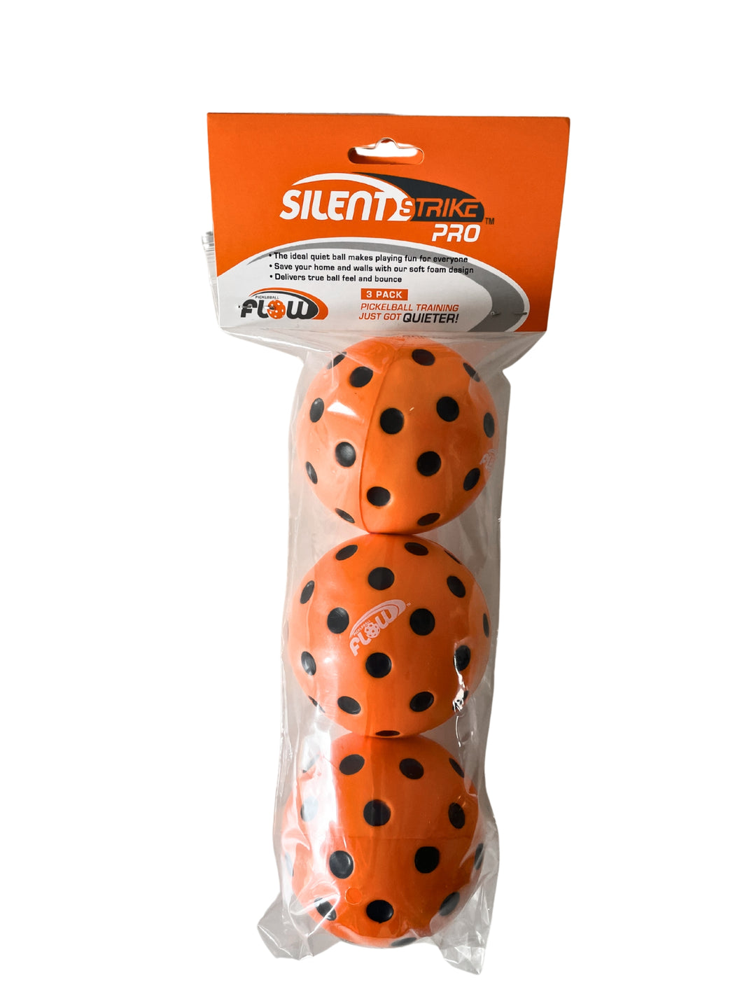 SilentStrike Quiet PickleBall - 3-Pack