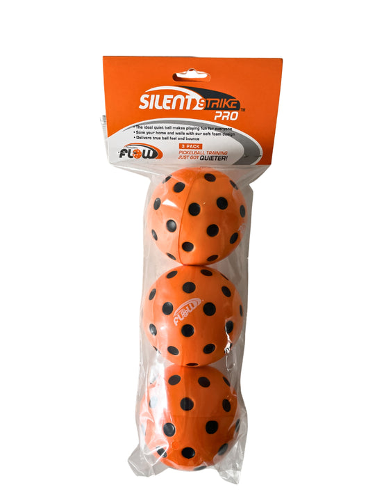 SilentStrike Quiet PickleBall - 3-Pack