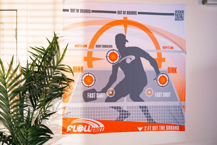 Wall Target for pickleball wall drills