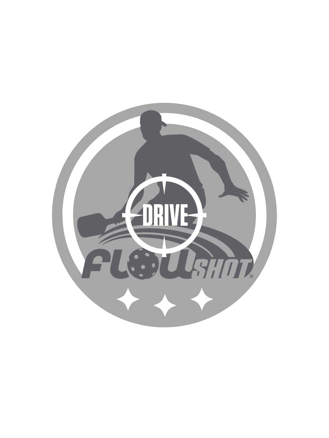 FlowShot Quick-Stick Wall Targets for pickleball.