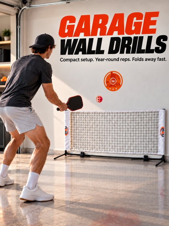 FlowDink™ Mini Net - 5FT | Portable Pickleball Practice Net