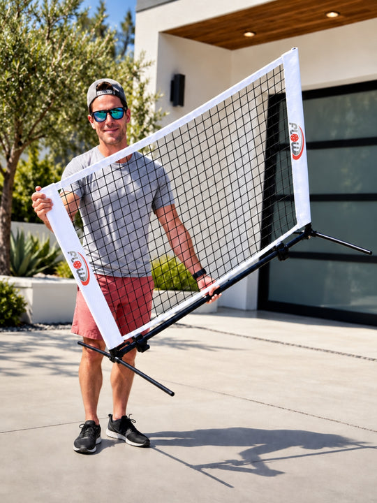 FlowDink™ Mini Net - 5FT | Portable Pickleball Practice Net