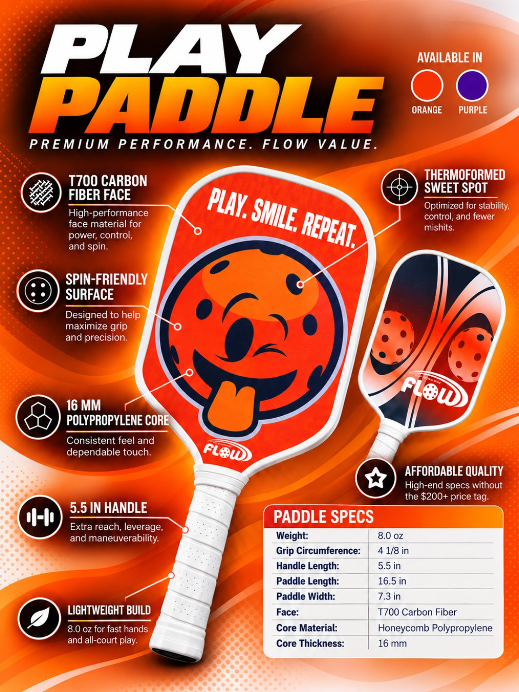 FlowRally PLAY Paddle