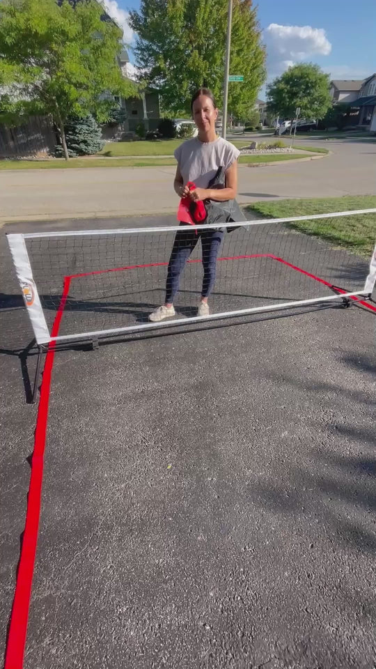 MiniCourt™ Portable Home Pickleball Net System (10-Foot) | Pickleball Flow