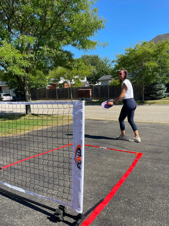 Train-like-a-Pro Set: MiniCourt 5 feet + Pro Play Paddles (Set of 2)